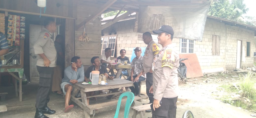 Cooling System Sebagai Stategi Jitu Polsek Bangkinang Barat Untuk Jaga Keamanan Pemilu 2024